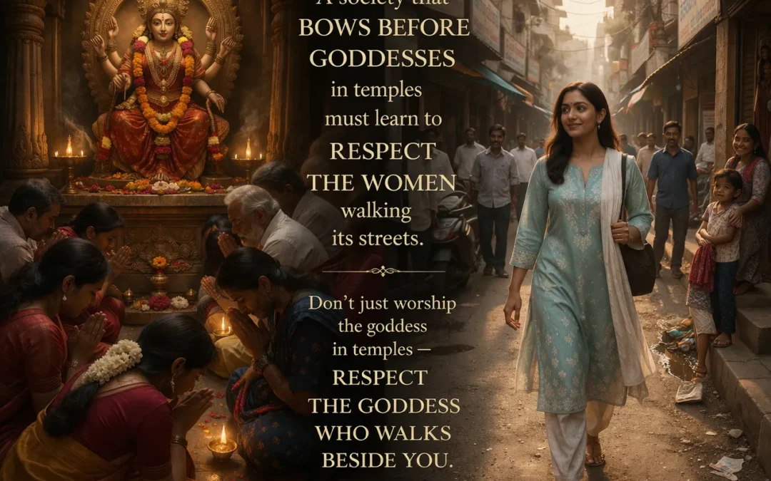 The Truth We Ignore: Worshipping Goddesses, Silencing Women